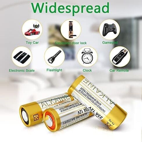 بطاريات قلوية 23 امبير 12 فولت A23S MN21/23 L1028 A23 12 فولت من بيدونجلي، 5 قطع 【ضمان 3 سنوات】 in Kuwait