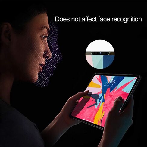 واقي شاشة مضاد للضوء الأزرق بدرجة طبية لجهاز iPad Air 5 2022/ Air 4 2020 10.9 بوصة/ iPad Pro 11 بوصة (موديل 2021/2020/2018) زجاج مقسى مضاد للتوهج 9H مضاد للإشعاع [عبوة واحدة] in Kuwait