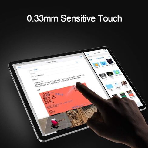 واقي شاشة مضاد للضوء الأزرق بدرجة طبية لجهاز iPad Air 5 2022/ Air 4 2020 10.9 بوصة/ iPad Pro 11 بوصة (موديل 2021/2020/2018) زجاج مقسى مضاد للتوهج 9H مضاد للإشعاع [عبوة واحدة] in Kuwait