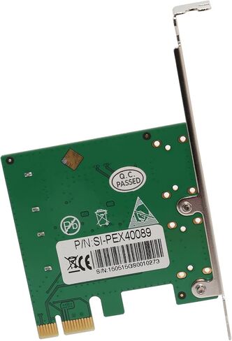 بطاقة تحكم اي او كريست بمنفذين PCI-E 2.0 × 1 ساتا III 6 جيجابايت في الثانية مع هايبردو - محول وحدة تحكم ساتا 3 بمنفذ PCIe ASM1061R مع دعامة منخفضة in Saudi Arabia