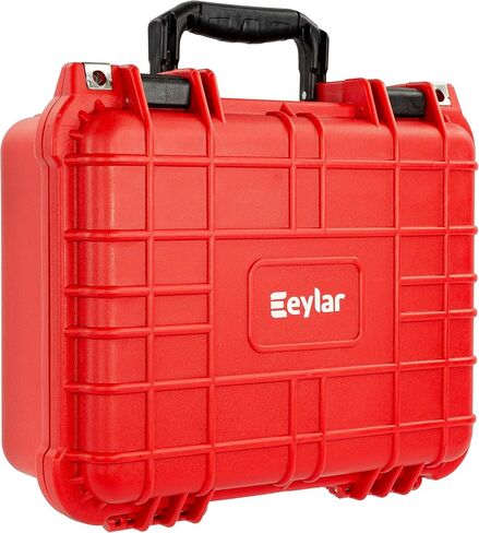 Eylar Protective Hard Camera Case Water & Shock Proof w/Foam TSA Approved 13.37 Inch 11.62 Inch 6 Inch Red in Saudi Arabia