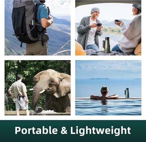 YUANZIMOO 10x56 Monocular with Smartphone Adapter Tripod Waterproof Monocular Telescope for Smartphone Monoculars for Hunting Stargazing Bird Watching in Kuwait