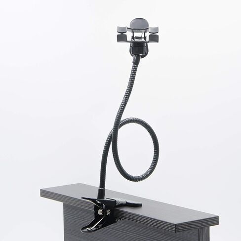Cell Phone Holder, Universal Lazy Bracket Mobile Phone Stand, Flexible Gooseneck Long Arm Clip (Metal) in Kuwait