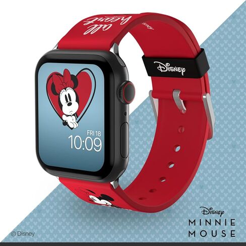 Disney – Mickey Mouse Smartwatch Band Collection - Officially Licensed, Compatible with Every Size & Series of Apple Watch (watch not included) in Kuwait