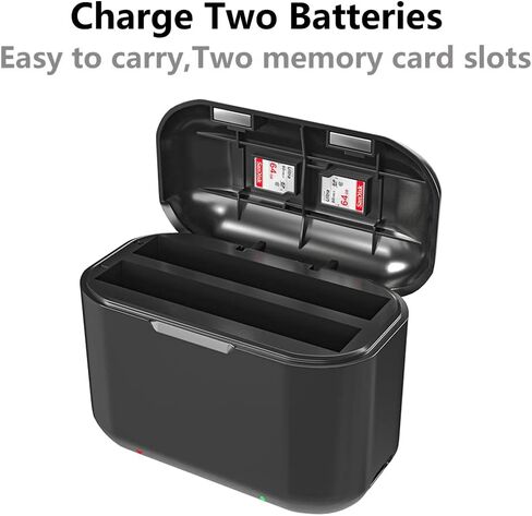 محور شاحن بطارية سريع لكاميرا Insta 360 X3، محور شاحن بطارية لكاميرا Insta 360 X3 مع فتحات بطاقة Misro SD وكابل USB من النوع C، حزمة واحدة من بطارية Insta 360 X3 in Kuwait