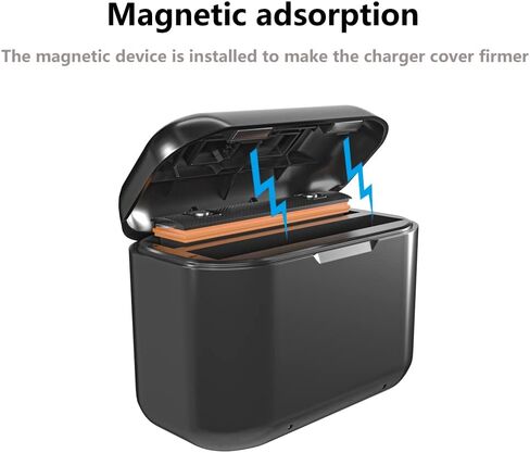 محور شاحن بطارية سريع لكاميرا Insta 360 X3، محور شاحن بطارية لكاميرا Insta 360 X3 مع فتحات بطاقة Misro SD وكابل USB من النوع C، حزمة واحدة من بطارية Insta 360 X3 in Kuwait