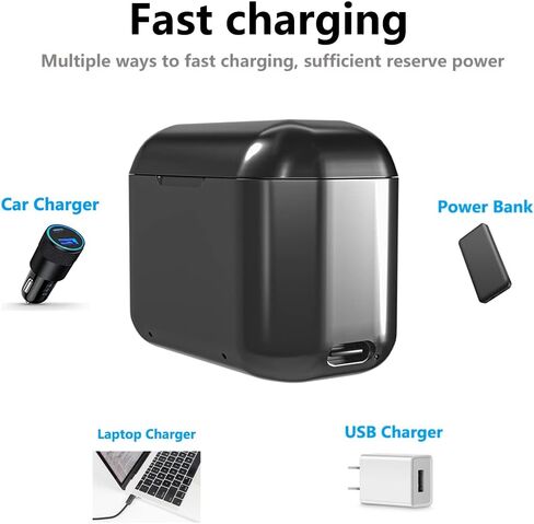 محور شاحن بطارية سريع لكاميرا Insta 360 X3، محور شاحن بطارية لكاميرا Insta 360 X3 مع فتحات بطاقة Misro SD وكابل USB من النوع C، حزمة واحدة من بطارية Insta 360 X3 in Kuwait