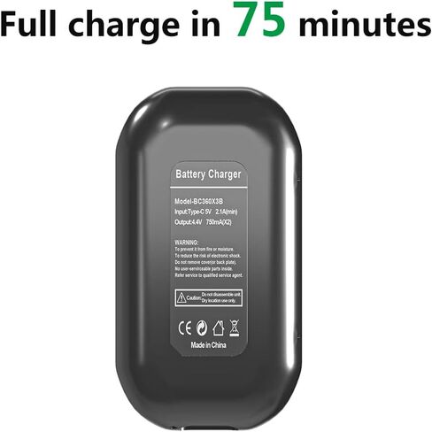 محور شاحن بطارية سريع لكاميرا Insta 360 X3، محور شاحن بطارية لكاميرا Insta 360 X3 مع فتحات بطاقة Misro SD وكابل USB من النوع C، حزمة واحدة من بطارية Insta 360 X3 in Kuwait