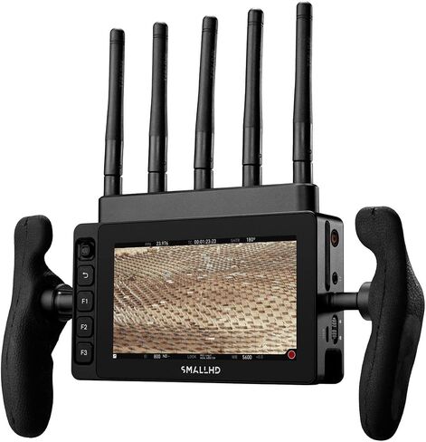 SMALLHD Ultra 5 Camera Monitor with 5-Inch 1920 x 1080 Touchscreen Display, and Built-in Teradek Bolt 6 750 Receiver Monitor Module for Zero-Delay Wireless Control (V-Mount) in Saudi Arabia