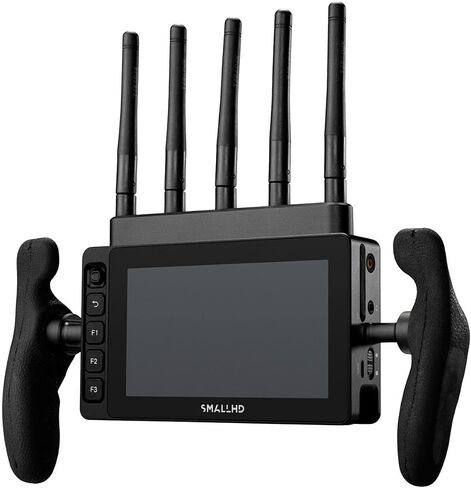 SMALLHD Ultra 5 Camera Monitor with 5-Inch 1920 x 1080 Touchscreen Display, and Built-in Teradek Bolt 6 750 Receiver Monitor Module for Zero-Delay Wireless Control (V-Mount) in Saudi Arabia