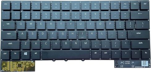 لوحة مفاتيح بديلة للكمبيوتر المحمول Sierra Blackmon متوافقة مع Razer Blade 15 RZ09-0168 RZ09-01682 RZ09-01682E24 RZ09-01682E22 12799520-00 2H-BCEUSR50111 أسود بدون إطار in Kuwait