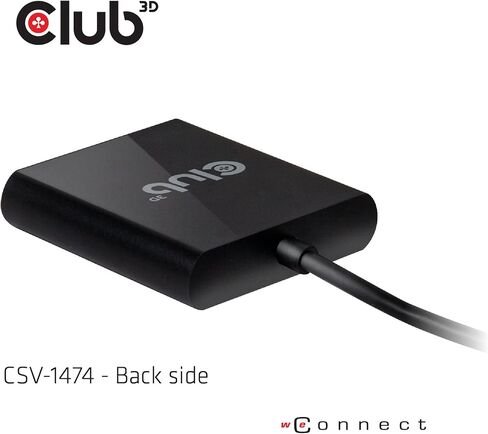 Club3D CSV-1474 USB 3.2 Gen1 Type A to HDMI Dual Monitor 4K60Hz in Saudi Arabia