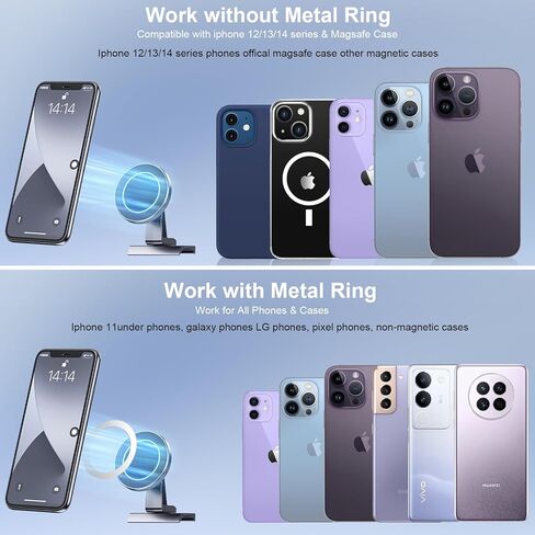 حامل هاتف سيارة مغناطيسي مطور لسيارة Toyota Tacoma 2016-2023، الجيل الثالث من Tacoma Dashboard Clip حامل الهاتف الخليوي قابل للتعديل 20x حامل هاتف مغناطيسي قوي للغاية مناسب لجميع الهواتف الذكية in Kuwait