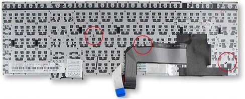 LXDDP Laptop Replacement Keyboard for Lenovo ThinkPad E550 E550c E555 E560 E565 Laptop No Backlight,black,E550 E555 E560 E565 in Saudi Arabia