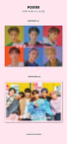 DKZ Chase Episode 2. MAUM 6th Single Album Fascinate Version CD+96p PhotoBook+2p PhotoCard+1p Postcard+1p 4Cut PhotoFilm+1p ID Card+1ea Sticker+Tracking Sealed in Saudi Arabia