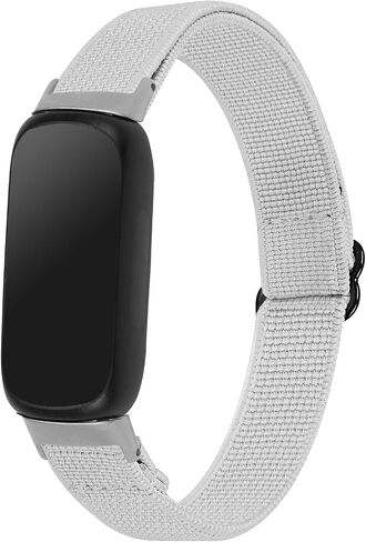 TenCloud 3 Pack Stretch Bands Compatible with Fitbit Inspire 3 Bands Nylon Strap Floral Breathable Adjustable Stretchy Loop Wristband Intended for Fitbit Inspire 3 in Saudi Arabia