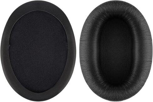 Geekria Comfort Velour Replacement Ear Pads Compatible with HyperX Cloud III/II/Flight/Flights/Stinger/Alpha/AlphaS Headphones, Ear Cushions (Black Red) in Kuwait