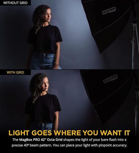 ماج مود ماج بوكس برو 42 انش ثماني الشبكة - تحكم في الضوء وتركيزه بكفاءة in Kuwait