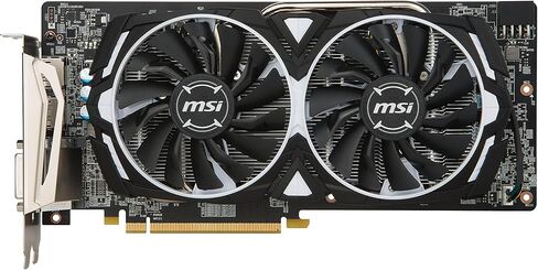 بطاقة MSI Gaming Radeon RX 580 256-bit 4GB GDRR5 DirectX 12 VR Ready CFX Graphcis (RX 580 ARMOR 4G OC) (متجددة) in Saudi Arabia