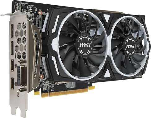 بطاقة MSI Gaming Radeon RX 580 256-bit 4GB GDRR5 DirectX 12 VR Ready CFX Graphcis (RX 580 ARMOR 4G OC) (متجددة) in Saudi Arabia
