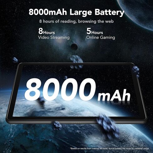 TCL تابلت تاب 10 اس 10.1 انش FHD، 8000mAh، تخزين 32GB (حتى 256GB) ذاكرة RAM 3GB، واي فاي اندرويد، رمادي مطفي in Kuwait