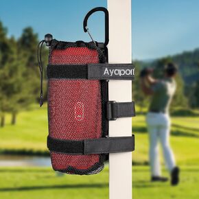 Ayaport Speaker Mount Holder Golf Cart Speaker Strap Fits Most Portable Sound Bar Round Cylindrical Speakers Radio, Golf Cart Accessories Applicable to Railing, Frame, Bike Handlebar (Medium) in Kuwait