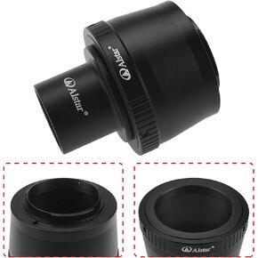 Alstar T T2 لمحول كاميرا Fuji FX Mount ومحول تلسكوب M42 إلى 1.2 بوصة (T-Mount) - برغي شامل لـ X-T1 X-A1 X-E2 X-M1 X-E1 X-E1 X-PRO1 in Kuwait