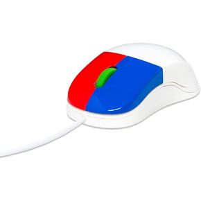 Clevy Kids Mouse - Colorful Ergonomic USB Computer and Laptop Kids Mouse for School and Home Computer Use - Wired Children Friendly - Compatible with Windows, macOS, Chromebook in Kuwait