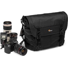 Lowepro ProTactic TLZ 70 AW DSLR toploader - Expand to Hold up to 24-70mm f/2.8 and Lens Hood with Portrait Grip - Camera Gear to Personal belongings - for DSLR Like Canon 5D - LP37278-PWW,Black