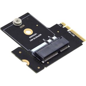 NFHK Mini PCI-E PCI Express & NGFF A+E Key to SATA 3.0 Four Ports Adapter Cable 6Gbps Hard Drive Extension Card for SSD in Kuwait