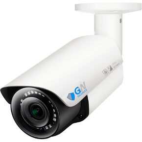 كاميرا GW Security 8MP 4K H.265 UltraHD 3840 x 2160P PoE خارجية مضادة للعوامل الجوية IP Bullet مع عدسة تكبير بمحرك 2.8-12 مم (GW8050MMIC) in Kuwait