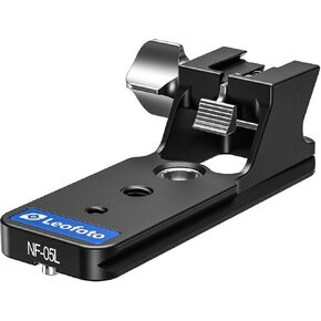 LEOFOTO NF-05 Replacement Foot, for Nikon Z Series Long Lenses, Strap Slot, QD Spot, 1/4" and 3/8 Screw Hole, Arca Compatible (NF-05L) in Kuwait