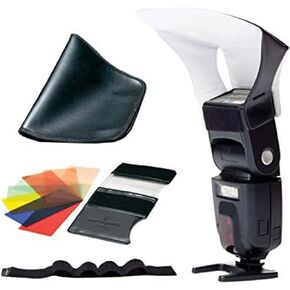 مجموعة انطلاق التصوير الفوتوغرافي LQ-140 من لوميكويست مع حزام فائق - تتميز بجيب هزاز وجيل FXtra ملون - ملون خفيف وموازن - مثالية للإضاءة الفوتوغرافية (أسود) in Kuwait