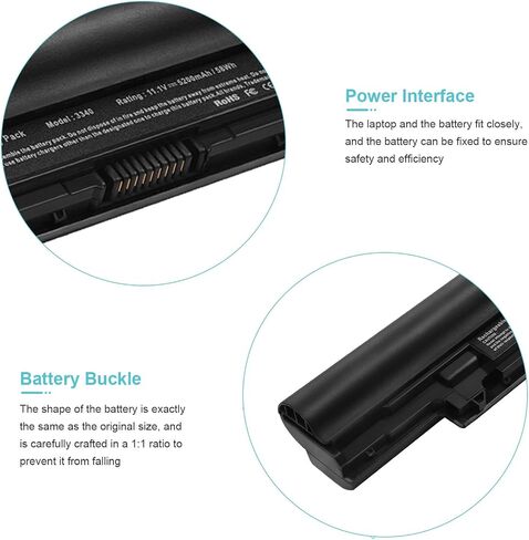 Fancy Buying 5MTD8 Laptop Battery for Dell V131 2nd Series Latitude 3340 3350, Fits JR6XC YFDF9 YFOF9 451-BBJB 451-BBIY 451-BBIZ 7WV3V H4PJP in Saudi Arabia