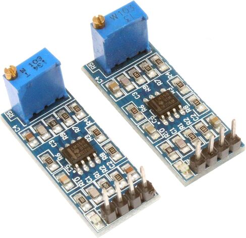 NOYITO LM358 100 Gain Signal Amplification Module Operational Amplifier Module Working Voltage DC5 to 12V (Pack of 2) in Saudi Arabia