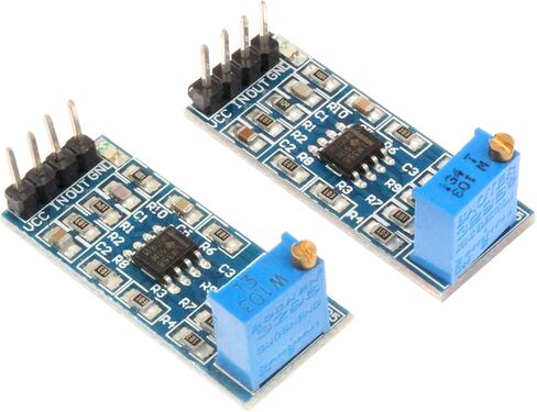 NOYITO LM358 100 Gain Signal Amplification Module Operational Amplifier Module Working Voltage DC5 to 12V (Pack of 2) in Saudi Arabia