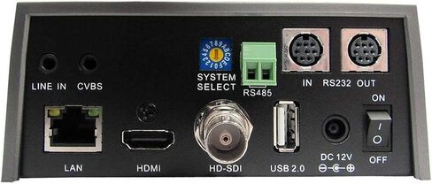 PTZOptics 30x زووم بصري PTZ Optics Facebook Live Internet Broadcast Conference Camera 4 Churches Education Events 3G SDI، شبكة IP Streaming iOS/Android (أبيض) in Kuwait