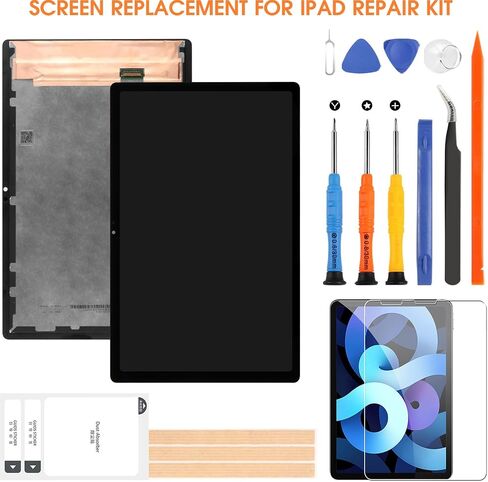شاشة LCD بديلة لجهاز سامسونج جالكسي تاب A7 لجهاز جالكسي تاب A7 2020 10.4 انش SM-T500 SM-T505 SM-T505N محول رقمي يعمل باللمس مع ادوات اصلاح in Saudi Arabia