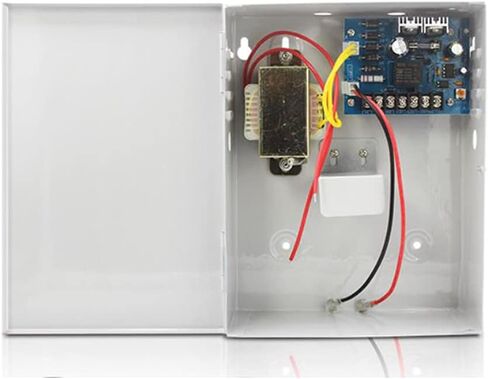 Ares Vision 12v 5 AMP محول إمداد الطاقة الاحتياطية لأجهزة التحكم في الوصول مثل الأقفال المغناطيسية، والضربات الكهربائية، ومسامير الإسقاط الآلية (12V 5A w/Backup) in Kuwait