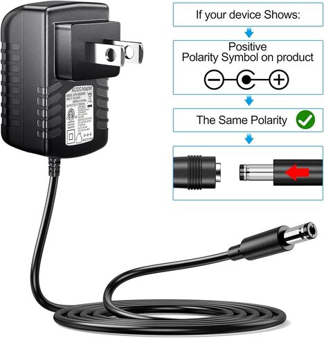 محول طاقة SoulBay 5V 2A 2000mA AC/DC مع 8 نصائح لاستبدال الشاحن لمكبر صوت بلوتوث ومراقبة الأطفال والكمبيوتر اللوحي وصندوق التلفزيون وكاميرا الويب وجهاز التوجيه USB Hub والمزيد من أجهزة DC 5Volt، Mini-USB وMicro-USB in Saudi Arabia