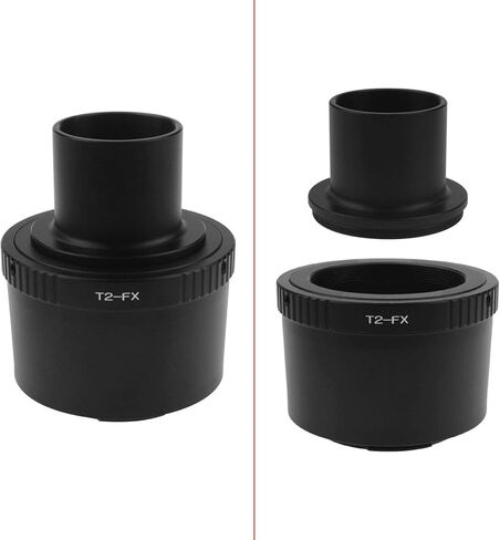 Alstar T T2 لمحول كاميرا Fuji FX Mount ومحول تلسكوب M42 إلى 1.2 بوصة (T-Mount) - برغي شامل لـ X-T1 X-A1 X-E2 X-M1 X-E1 X-E1 X-PRO1 in Kuwait