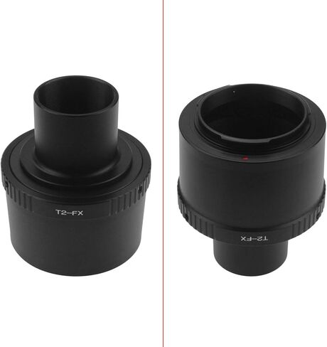 Alstar T T2 لمحول كاميرا Fuji FX Mount ومحول تلسكوب M42 إلى 1.2 بوصة (T-Mount) - برغي شامل لـ X-T1 X-A1 X-E2 X-M1 X-E1 X-E1 X-PRO1 in Kuwait