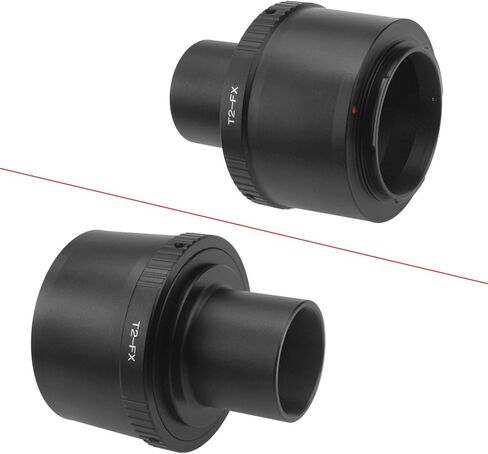 Alstar T T2 لمحول كاميرا Fuji FX Mount ومحول تلسكوب M42 إلى 1.2 بوصة (T-Mount) - برغي شامل لـ X-T1 X-A1 X-E2 X-M1 X-E1 X-E1 X-PRO1 in Kuwait