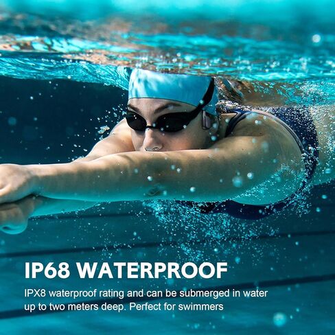 Bone Conduction Headphones, Bluetooth Earbuds Wireless Headphones Swimming Headphones Built-in 16GB Open Ear Headphones Waterproof Wireless Earphones Headset for Swimming Running in Kuwait
