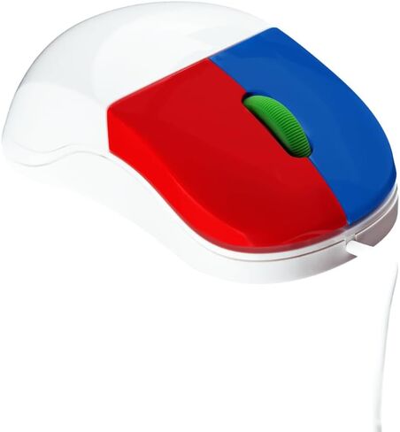 ماوس Clevy Kids - ماوس كمبيوتر USB مريح ملون وماوس كمبيوتر محمول للأطفال للاستخدام في المدرسة والمنزل - سلكي مناسب للأطفال - متوافق مع أنظمة التشغيل Windows وmacOS وChromebook in Kuwait