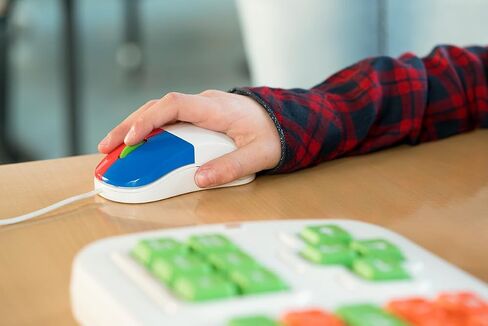 ماوس Clevy Kids - ماوس كمبيوتر USB مريح ملون وماوس كمبيوتر محمول للأطفال للاستخدام في المدرسة والمنزل - سلكي مناسب للأطفال - متوافق مع أنظمة التشغيل Windows وmacOS وChromebook in Kuwait