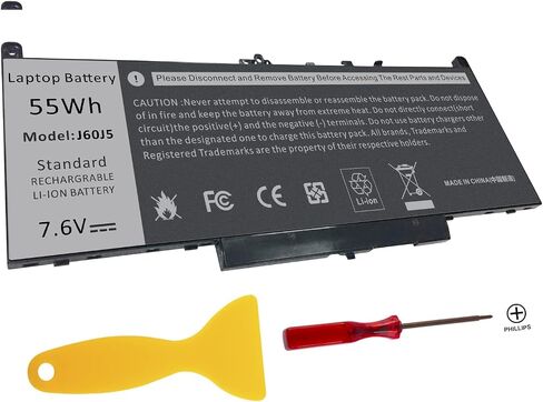 TREE.NB Battery for Dell Latitude E7470 E7270 7470 7270 7.6V 55Wh Battery Type MC34Y 242WD 1w2y2 J60J5 in Saudi Arabia