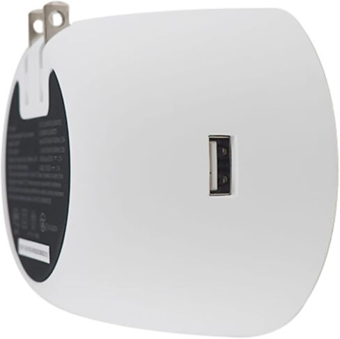 OC Acoustic Newport Plug-in Outlet Speaker with Bluetooth 5.1 and Built-in USB Type-A Charging Port (Light Gray/White) in Kuwait
