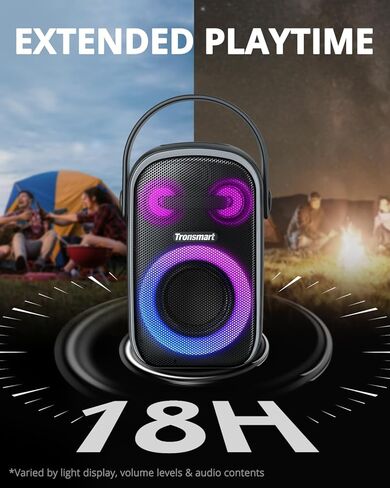 ترونسمارت مكبر صوت هالو 100 60 وات للحفلات الخارجية - اسود in Kuwait