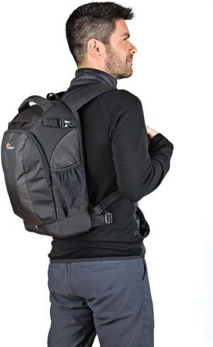 Lowepro LP37131, Flipside 500 AW II Camera Backpack, Fits Mirrorless, Compact Drone, DSLR with Lens, Extra Lenses, Black in Saudi Arabia